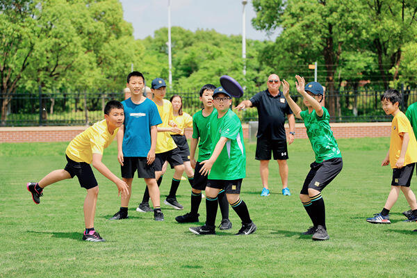 运动日,南通惠立学校
